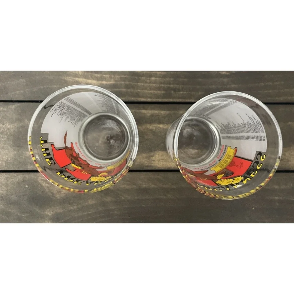 Preakness Stakes Collectible‎ Glass 1989 Pimlico Mint Julep Horse Racing Barware